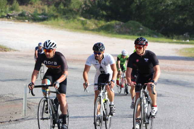 Gran Fondo Marmaris Bisiklet Yarışı Renkli Görüntülere Sahne Oldu