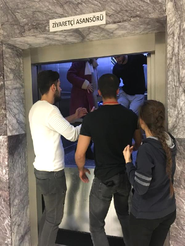 Mskü Hastanesi’nde Yine Asansör Düştü