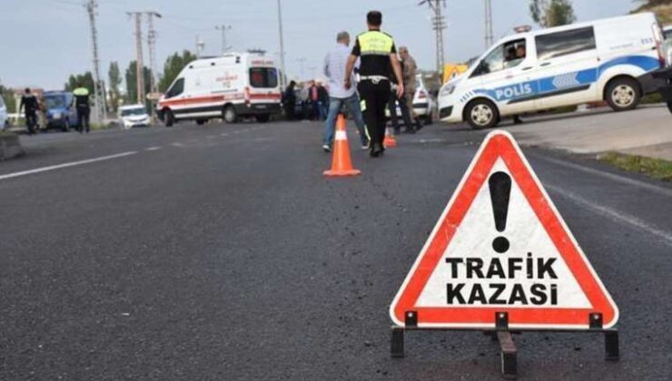 Amasya’da araba bariyere çıktı: Tıpkı aileden 4 kişi yaralandı!