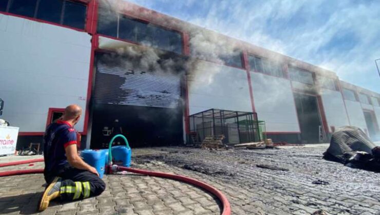 Diyarbakır’da besin imalathanesinde yangın! Tam 10 milyon liralık ziyan oluştu…