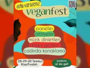 Doğu Karadeniz’de 3 gün sürecek vegan şenliği düzenleniyor