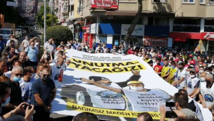 Madenciler Tahir Çetin ve Faik İnter vefat yıldönümlerinde Soma’da anıldı