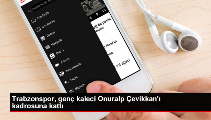 Trabzonspor, 17 yaşındaki kaleci Onuralp Çevikkan ile muahede sağladı