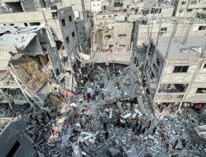 İsrail’in Gazze’ye düzenlediği taarruzlarda 41 binden fazla konut büsbütün yıkıldı