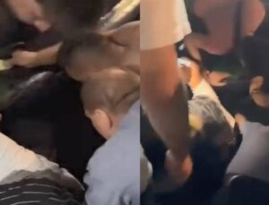 Eminönü’nde anne ve 2 yaşındaki çocuğu çeşit teknesinden denize düştü