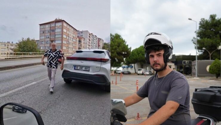 Kuryeye evvel hakaret sonra yumruk!