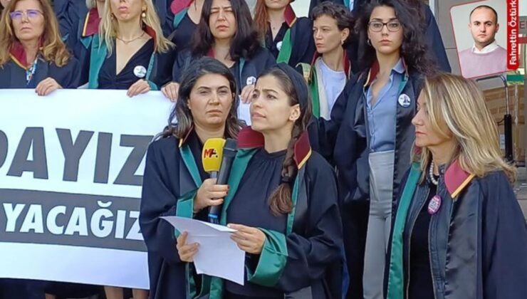 Bayan avukatlardan adliye önünde bayan cinayetlerine karşı hareket: Siyaset üreticileri tarafından teşvik ediliyor