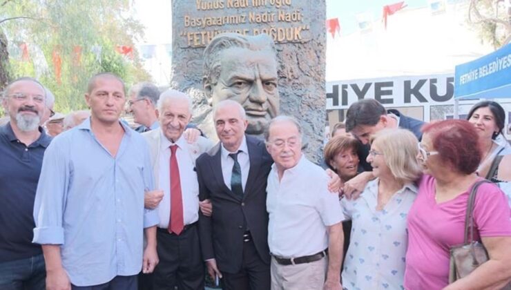 Yunus Nadi Parkı ve anıtı açıldı