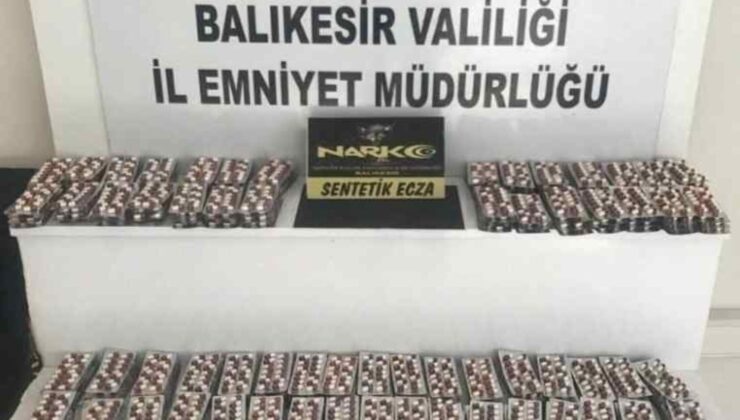 Balıkesir’de uyuşturucu operasyonu