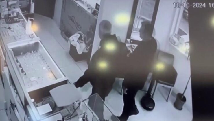 Kuyumcuyu darbedip 2.6 kilo altını çaldılar!