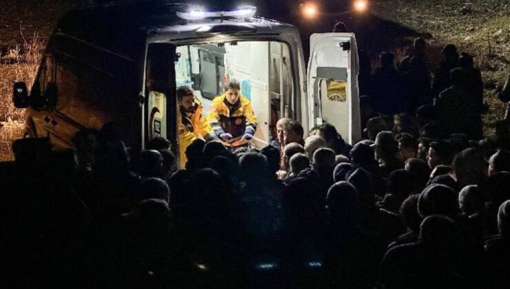 Van’da acı olay… Dağdan düşen kaya modüllerinin altında can verdi!