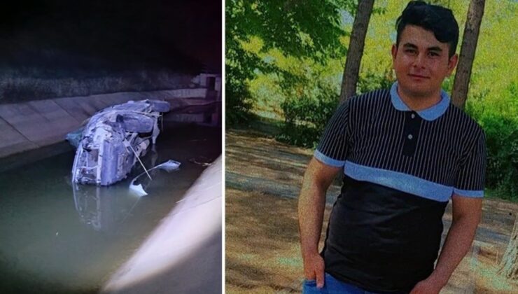 Diyarbakır’da araba su kanalına düştü: 20 yaşındaki Serkan hayatını kaybetti