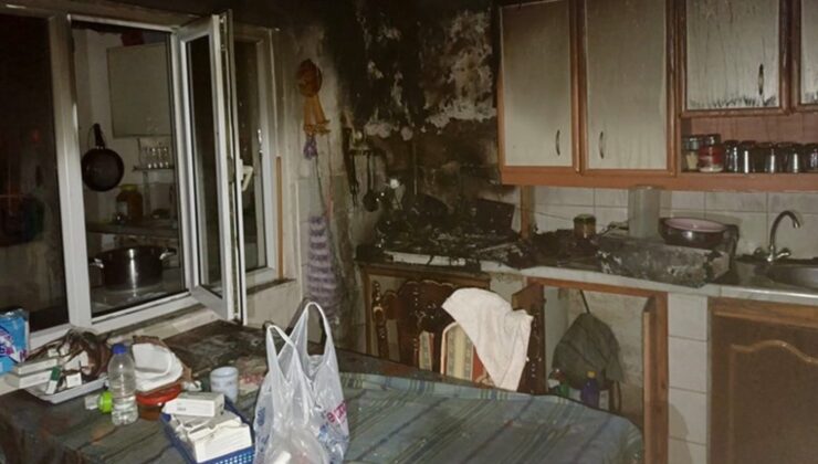 Hatay’da ‘elektrik kontağı’ yangın çıkardı: Karı-koca hastanelik oldu!