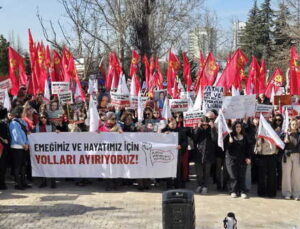 8 Mart’ta TÜSİAD’a yürüyen Bayan Dayanışma Komiteleri: ‘Hayallerimizi yıkanların, sistemini yıkacağız’