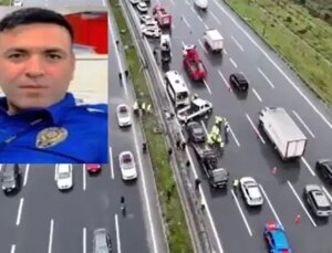 Başakşehir’de feci kaza: Ağır yaralanan polisin beyin vefatı gerçekleşti