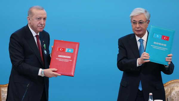 Erdoğan, Tokayev ile görüştü: Türkiye ile Kazakistan arasında 13 anlaşma imzalandı