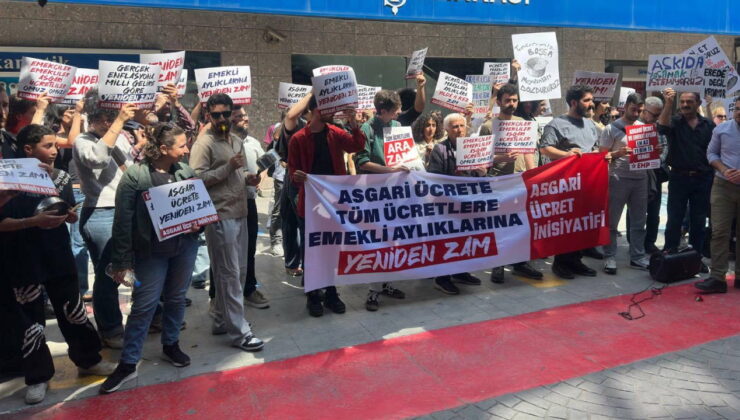 Taban fiyata, emekli aylığına, fiyatlara artırım istediler! Tencere tavayla sokağa çıktılar
