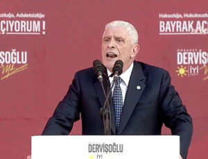 GÜZEL Parti’nin Bayrak Mitingi başladı: Dervişoğlu’ndan dikkat çeken bildiriler