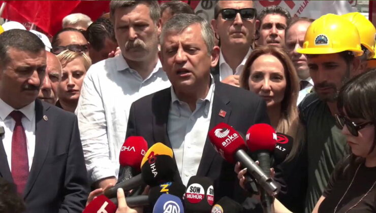 Son Dakika… Özgür Özel, madencilerin yanında açıklama yapıyor