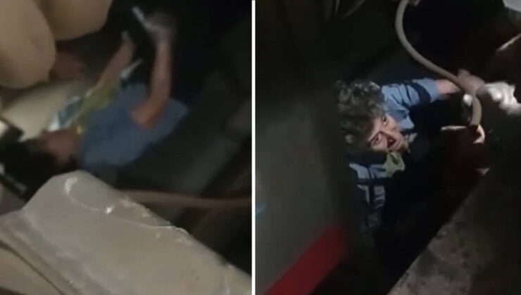 Marmaray’da raylara oturan şahıs trenin altında kaldı