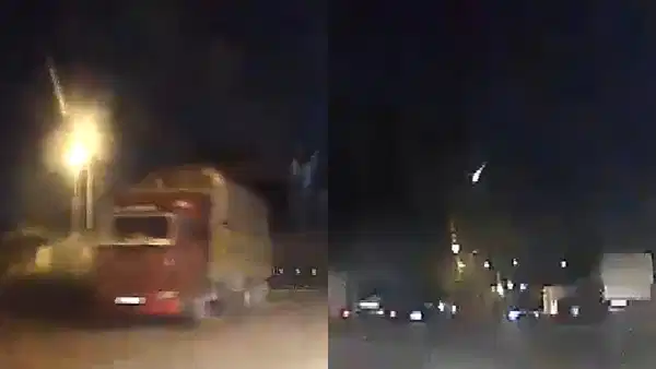 Saniye saniye kaydedildi: İstanbul’da atmosfere giren gök taşı gökyüzünü aydınlattı